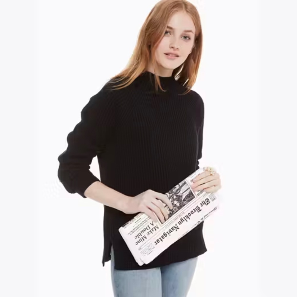 NWT Kate Spade Glitzy Ritzy Newspaper Clutch VERY RARE 2019 Edition